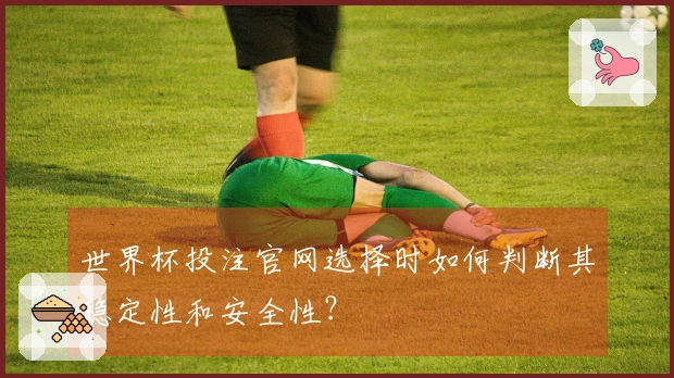 世界杯投注官网选择时如何判断其稳定性和安全性？